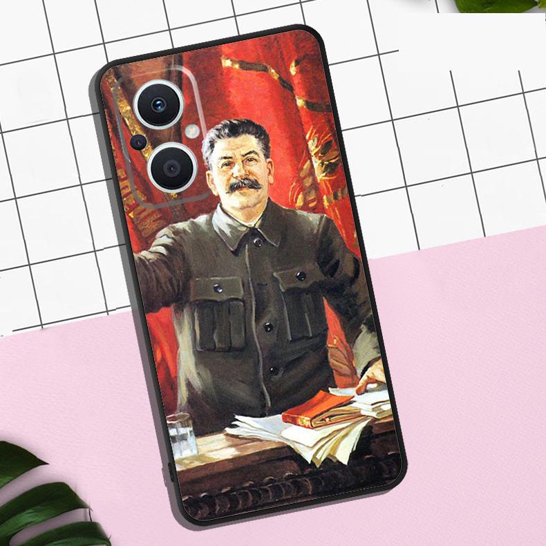 Stalin Soviet Case For OPPO Reno 13 12 11 F 8T 7 8 10 Pro OPPO Find X8 Pro X6 Pro X3 X5 Lite Cover Coque