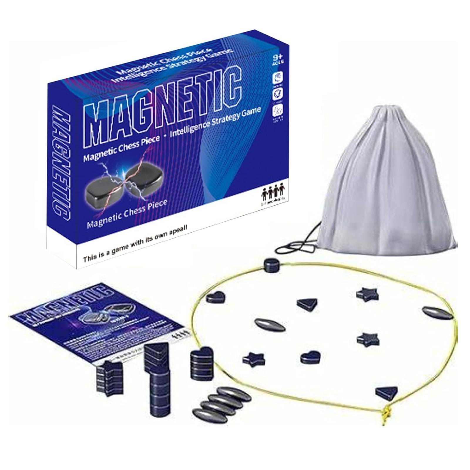 

Magnet Game With String, Game For Family & Party & Travel & Camping - Puzzle Strategy Games, 2 Player Games For Kids & Adults One Size