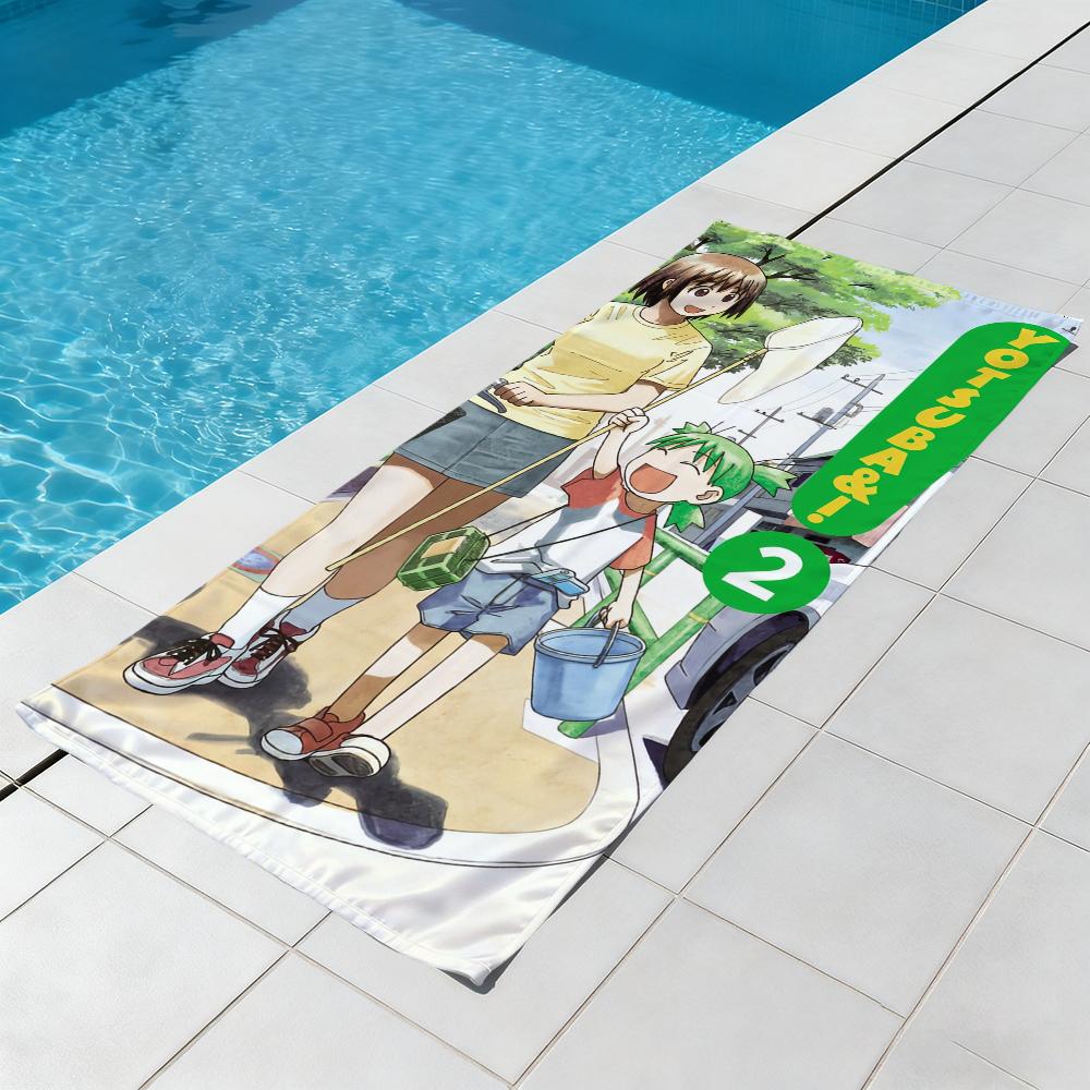 Popular Japanese Anime Y-Yotsuba-a Towel Beach Quick Dry Soft Pool Towels Gift for Travel Gym Shower Camping sports