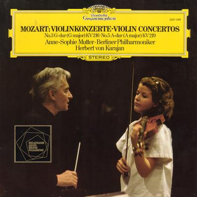 LP Record ANNESOPHIE MUTTER KARAJAN BERLIN  Mozart Violinkonzerte  Violin Conce 2531049 Deutsche Grammo 1978 Germany Classical Used