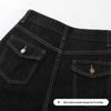 FivePlus Women's High-Waist Straight Loose Fit Denim Jeans