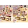 Kawaii Hook Drawer Hole-board Card Stand, Desktop Idol Storage Box, Desk Stationery Organization Rack, Small Display Organizer