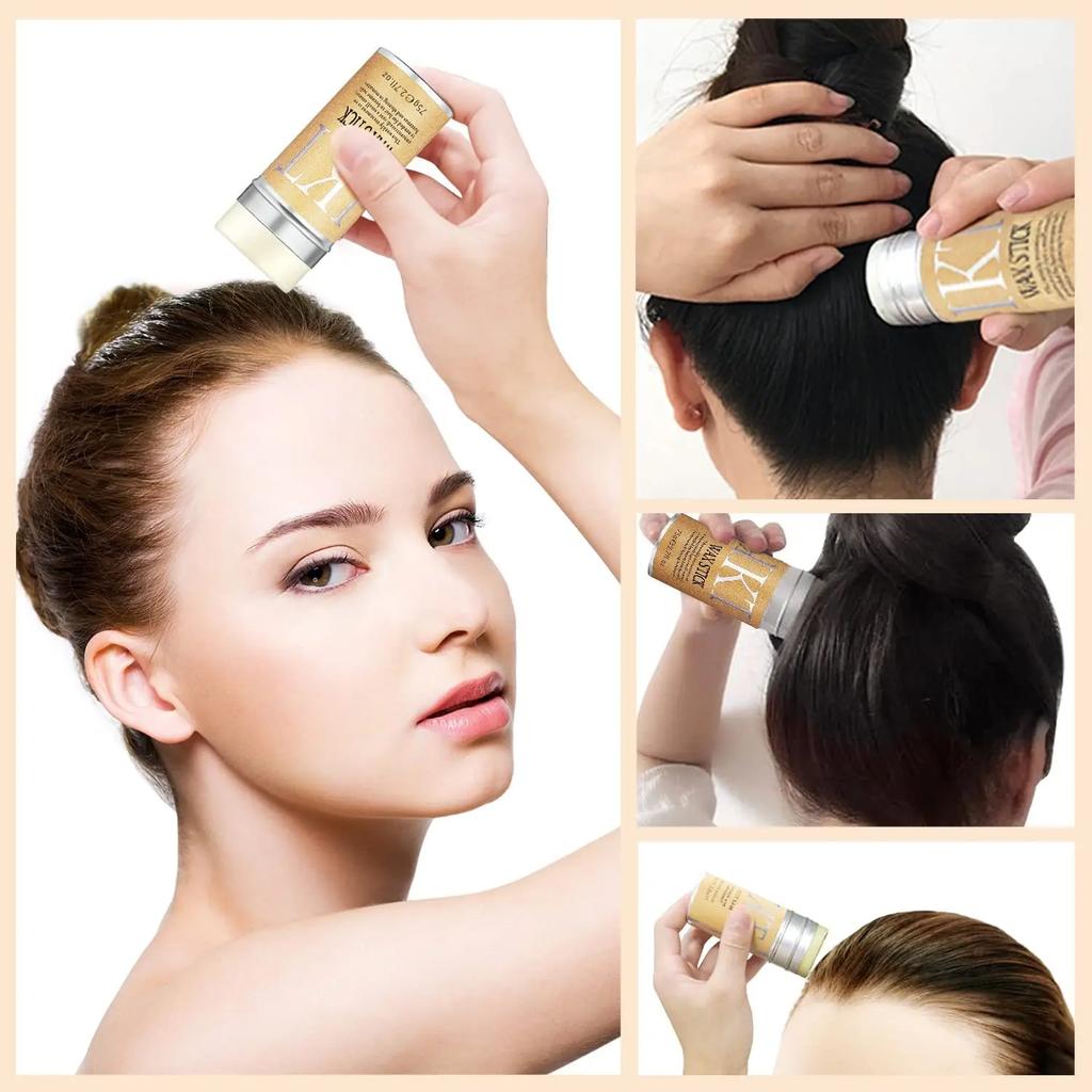 Men Hair Wax Styling Clay Avocado Matte Finish Long Lasting Hold Frizz Control Fragrance Free