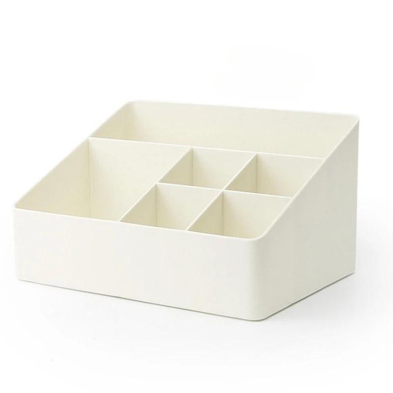 Large Capacity Multi Compartment Makeup Storage Box Desktop Organizer For Cosmetics Skincare And Small Items