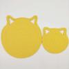 Cartoon Cat Hanging Placemat for Dining Table Decor Plate Dish Mat Coaster Cup Cotton Pot Holders Insulation Pad Kitchen Home