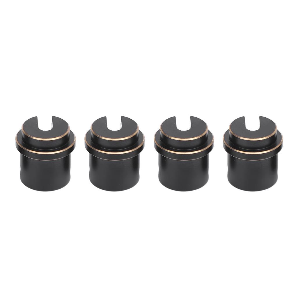 Shock Absorber Bracket for SCX10 PRO AXl03028 1/10 RC Crawler Car Upgrade Parts Black Gold Brass