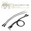 12V Motorcycle Handlebar Headlight Fog Light Switch Dual On-Off Waterproof IP65