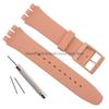 Soft Silicone Bracelet for Swatch 12mm 16mm 17mm 19mm 20mm Colorful Transparent Watchband Watch Strap Replacement with Tool