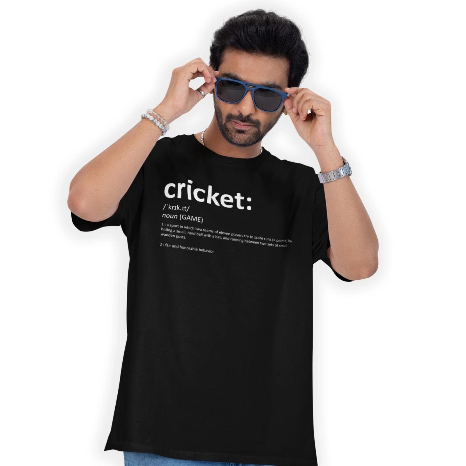 Cricket Word Definition T-Shirt Sports Funny Meaning Wordplay Gift XL