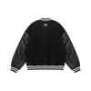 MLB FW22 Spliced Embroidered Casual Sports Baseball Jacket Unisex jackets Black 3AJPF0124-50BKS