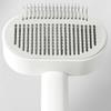 Dog Grooming Brush Adjustable Teeth Self-Cleaning Shedding Dog Hair Brush Cat Comb for Long Short Thick Small Medium Large Breed
