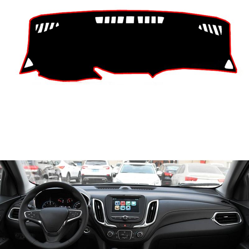 For Chevrolet Equinox 2018 2019 Right and Left Hand Drive Car Dashboard Covers Mat Shade Cushion Pad Carpets Accessories