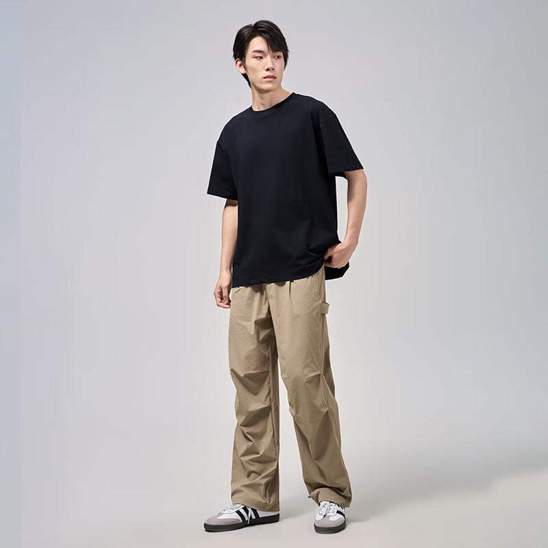 Men's Cooling Quick-Dry 70-Count Cotton Ice Silk Short-Sleeve T-Shirt