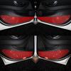 4Pcs Car Threshold Shiny Rhinestones Sticker Car Door Scratch Strip Anti-kick Film Protective Pad Threshold Strip