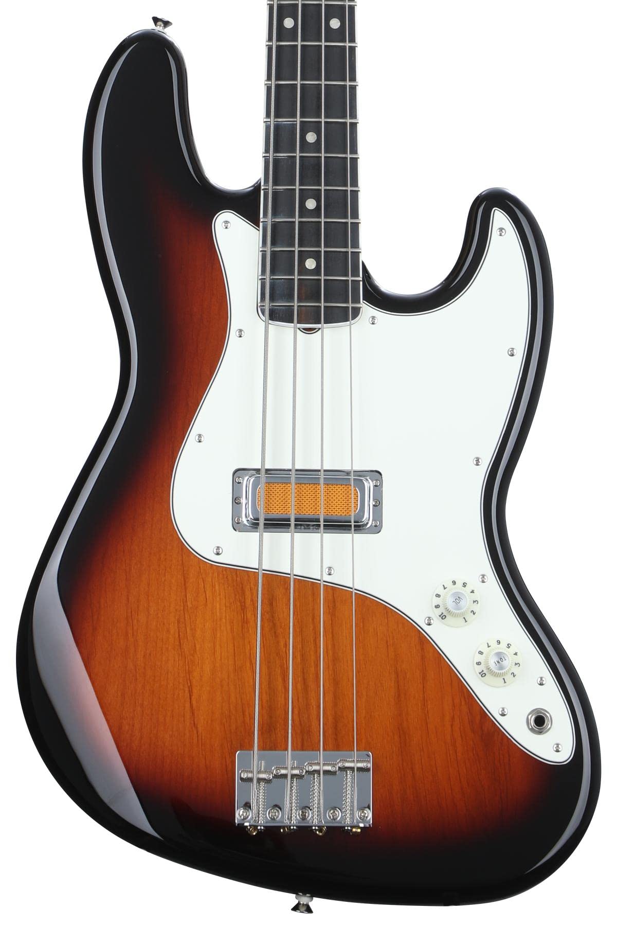 

FenderGold Foil Jazz Bass Ebony Fingerboard 2-Color Sunburst Fender