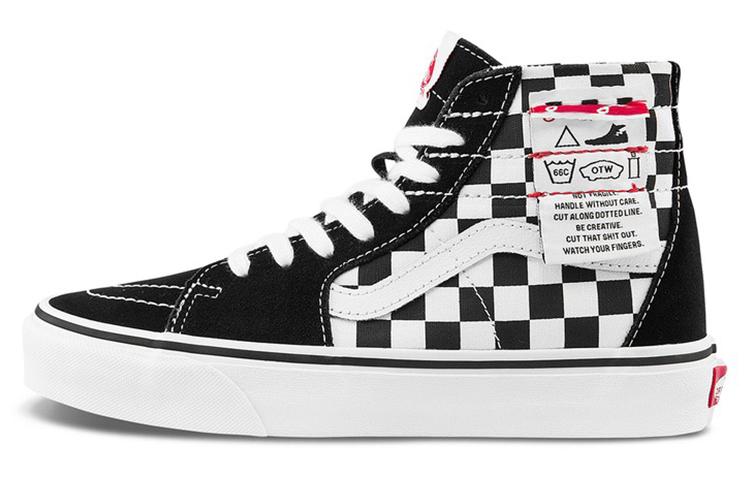 Vans SK8 HI Клетчатые Черно-Белые VN0A4U161AA 38.5