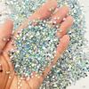 Hot Sale 2-6mm Flatback Resin Rhinestone Appliques Round Shape Bulk Colors for Nail Art Decoration Shoes Clothes Cup DIY