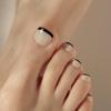Reusable Pedi Tip Black Edge (Pedi)