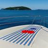 Cherry Stripe Quick Drying Bath Towel Microfiber beach towel - light weight swimming camping  yoga beach out