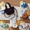 Small Canvas Bucket Purse For Women With Internal Pouch And Single Strap For Casual Wear