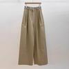 Japanese Spring 2026 Plus-Size High-Waist Slimming Wide-Leg Trousers