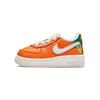 Air Force 1 LV8 Casual Low Top Sneakers Baby Sneakers Orange White DQ5087-811