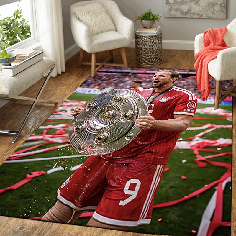 1 szt. Dywanik z okazji brazylijskiej celebracji piłkarskiej, Dywanik biurowy Wejściowy do domu i na zewnątrz Mata wycieraczka, Antypoślizgowy Miękki i Wygodny, Salon. DT707039