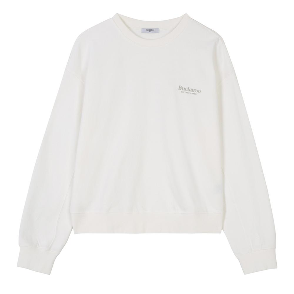Burkeru Вафельная Базовая Круглая Футболка Темно-Бежевая Off White_M