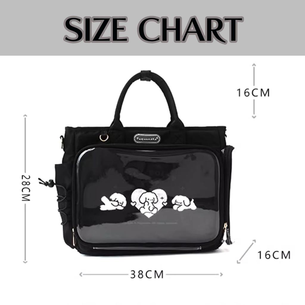 G-Trigger TGBG-1107 Girls' Black Bag [Parallel Import]