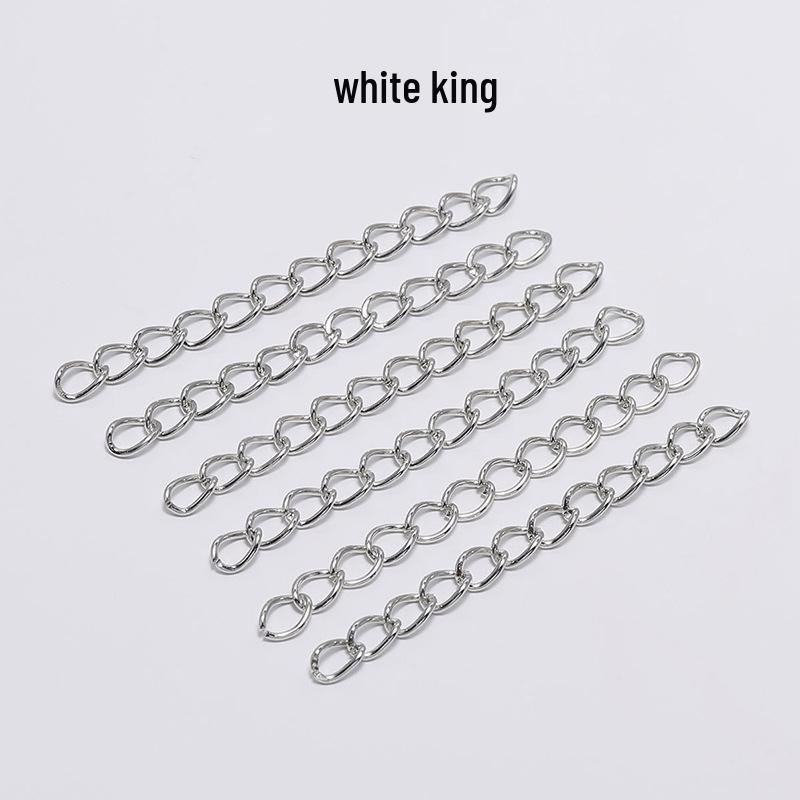 Verstellbare 5cm Verlängerungskette für Halsketten, Armbänder, Ohrringe - Schmuckzubehör, DIY-Materialien.