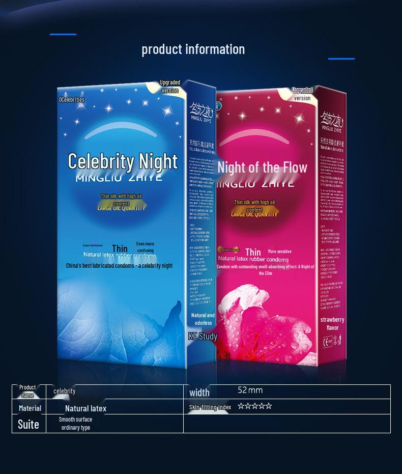 Duoduo Ultra-Thin Long-Lasting Condoms - 50 Pack, Thickening & Hardening, Large Size for Adults