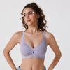 Traceless large-size bra, anti-sagging, sub-breasts, no steel ring, smooth back, gathered large cup underwear