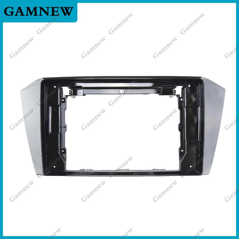 

10-дюймовая рамка для автомагнитолы с блоком Canbus для Volkswagen Passat B8 Magotan 2017+ рамка Android 2Din MP5-плеер стереопанель Only Black Frame