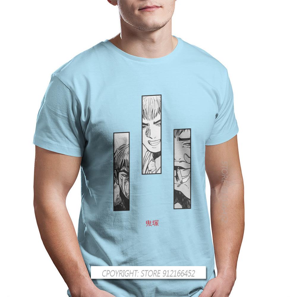 Different Emotions Unisexs Tshirt Great Teacher Onizuka Gto Eikichi Azusa Unisexga Crew Neck Casual Tops T Shirt Birthday Gifts