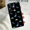 Dinosaur Pattern For Realme C75 C55 C71 C53 C67 C61 C33 C63 C51 C65 15 GT7 Pro 10 11 12 13 14 Pro Plus Case