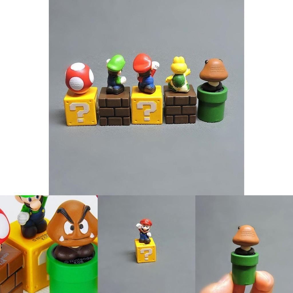 Lebhaftes Super Mario Bros PVC-Actionfiguren-Set für begeisterte Sammler und Kinder