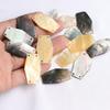 Black Mother of Pearl Yellow Butterfly Shell 19x33mm Four-Hole Slice for DIY Necklace and Clothing Accessories