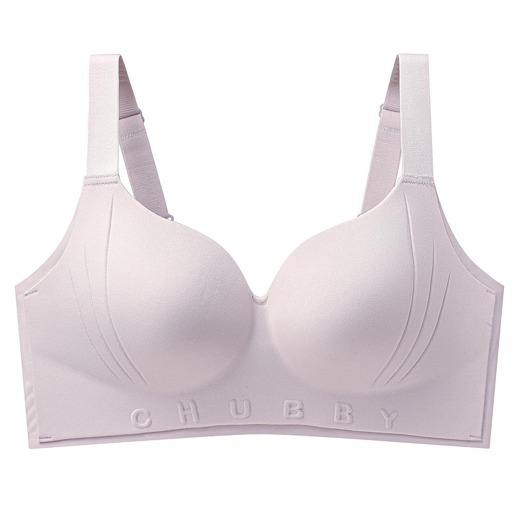 Full Cup Plus Size Bra for Women No Steel Rims Smooth Surface Bra for Women No Scars Gathered Bra Push Up Bra