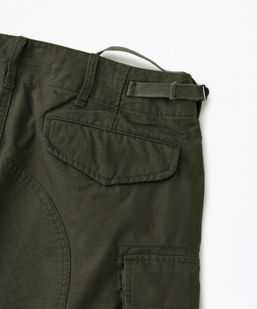 OUTSTANDING M-51 Wide Cargo Shorts_Olive