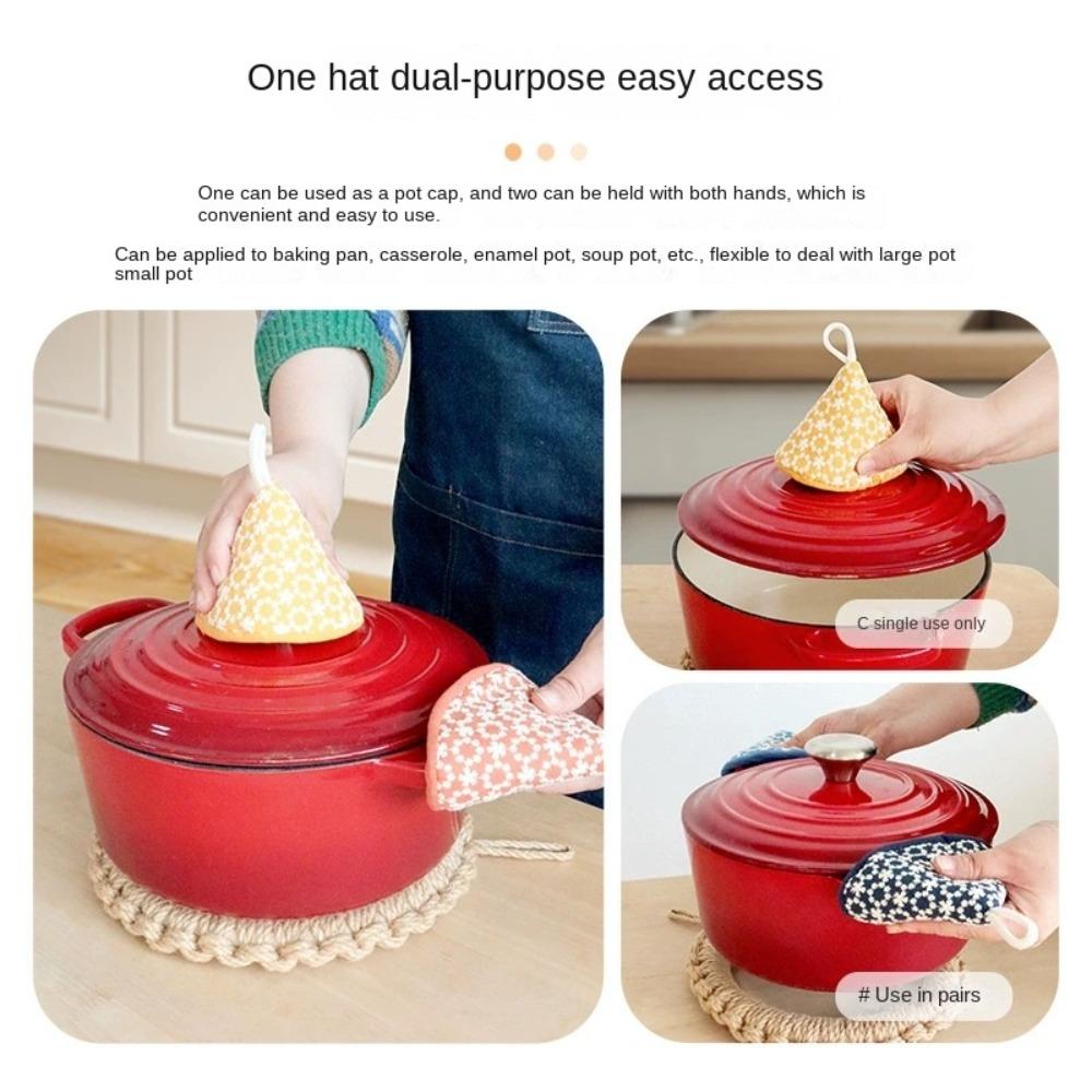 High Temperature Resistance Non-slip Oven Gloves