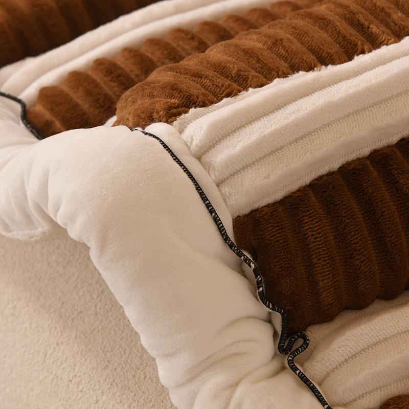 Steamed Bread Sofa Cushion Thickened Autumn And Winter  New Winter Non-Slip Solid Wood Seat Cushion, Leather Sofa Cushion For