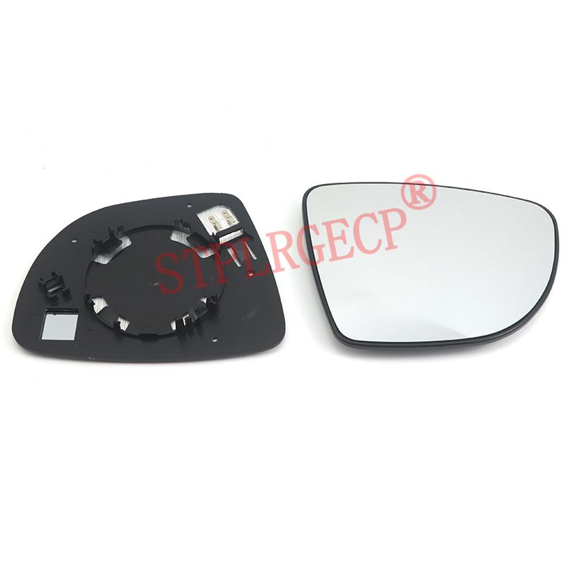 For Renault Clio Captur ZOE 2012-2019 Left or Right Door Side Wing Clear Mirror Glass Heated Rear View Replacement