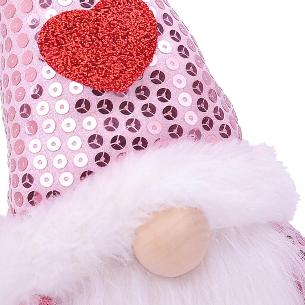Valentine's Day Decorations Gnome Faceless Doll Ornaments Plush Knitted Love Faceless Dolls Holiday Party Surprise Gift Decor