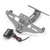 FOR KAWASAKI Z1000 Z 1000 2003 2004 2005 2006 2007- Motorcycle Adjustable Angle License Number Plate Frame Holder