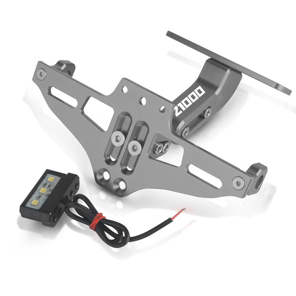FOR KAWASAKI Z1000 Z 1000 2003 2004 2005 2006 2007- Motorcycle Adjustable Angle License Number Plate Frame Holder