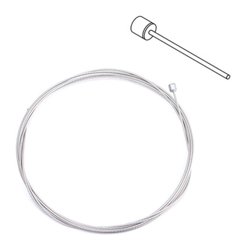 

Universal Shift Inner Line 1.7m 2.1m Bicycle Brake Cable Housing Kit for Mountain Bike or Road Bikes,Standard Universal variable speed (2.1 meters) срібний