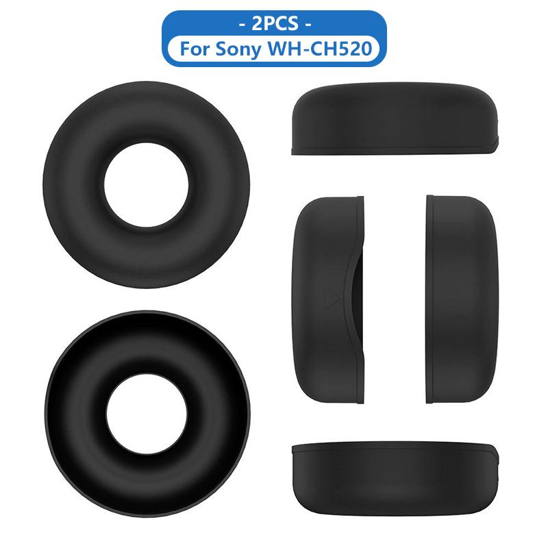 

2Pcs Protective Ear Pads Cover Headphones Cover For Sony Wh Ch520 Headset Ear Pads Covers Protectors Headphone Accessories