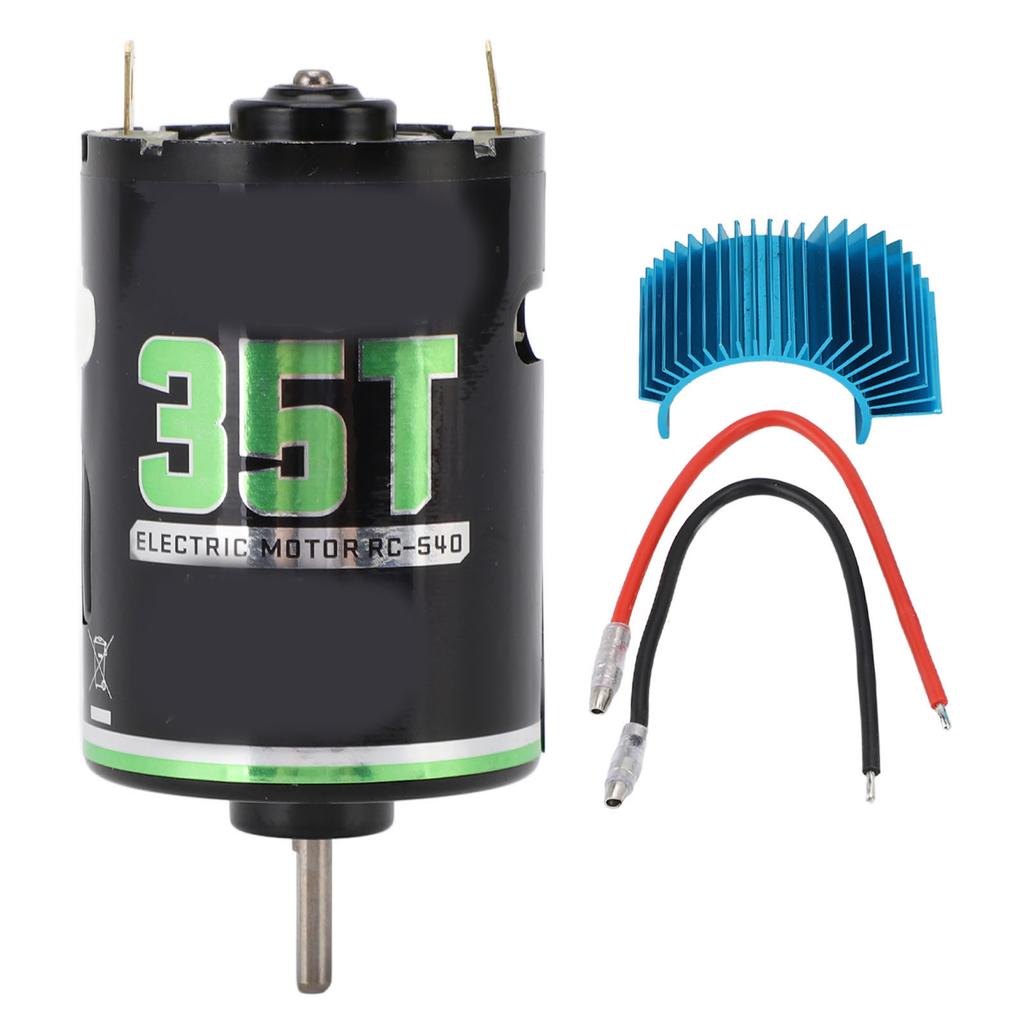 540 Brushed Motor with Blue Heatsink for 1/10 RC Climbing Car Off Road Vehicle Racing Car