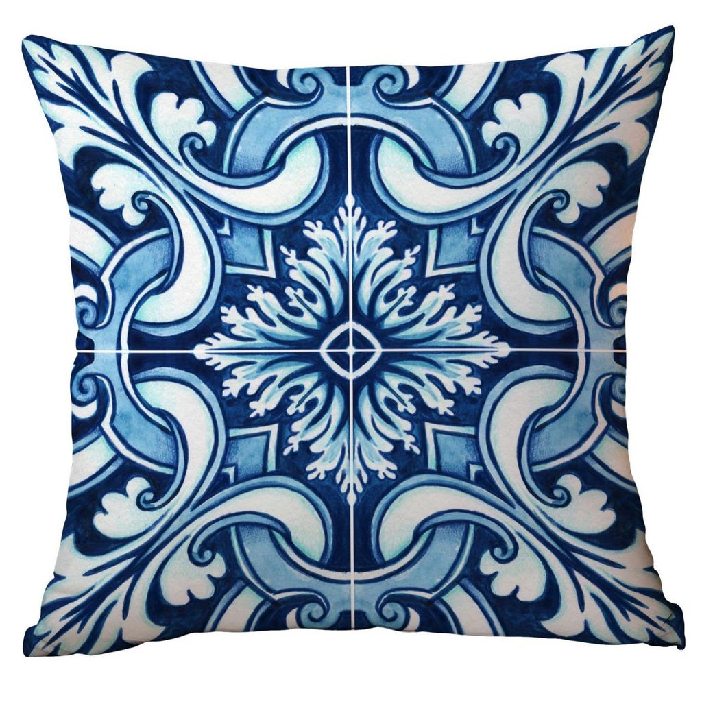 Geometric Summer Lemon Pillow Case Home Sofa Cushion Pillow Case