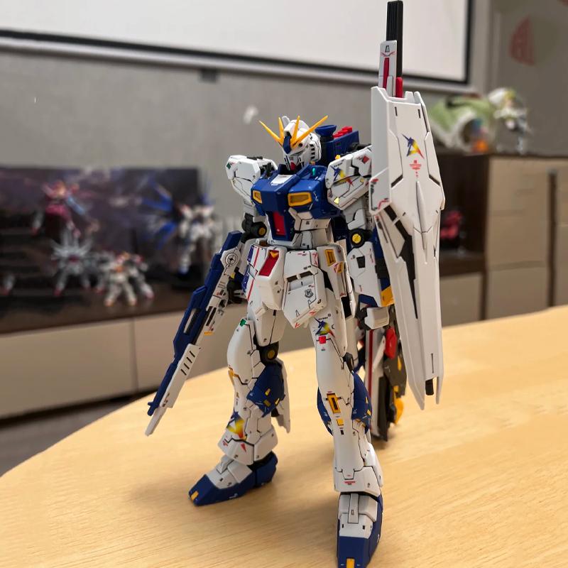 RG 1/144  RX-93ff V FIGHTER RG32B Mech Assembly Model Kit Action Figures Desktop Decoration Doll Boy Puzzle Toy Collectible Gift